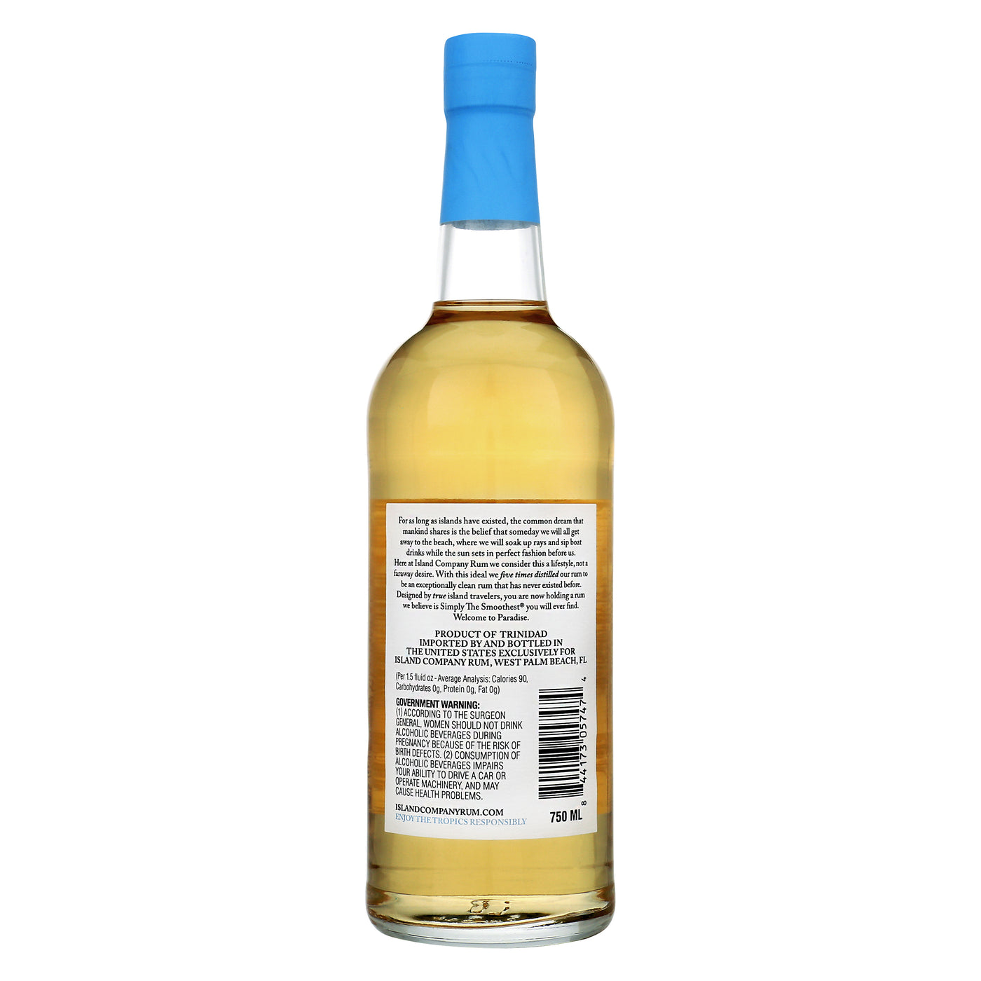 Island Company Rum Single 750ml Bottle in our Collectible Gift Box | Best tasting rum | Buy rum online | islandcompanyrum.com